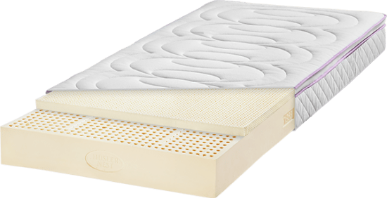 Matratze Pure Latex mit Topper